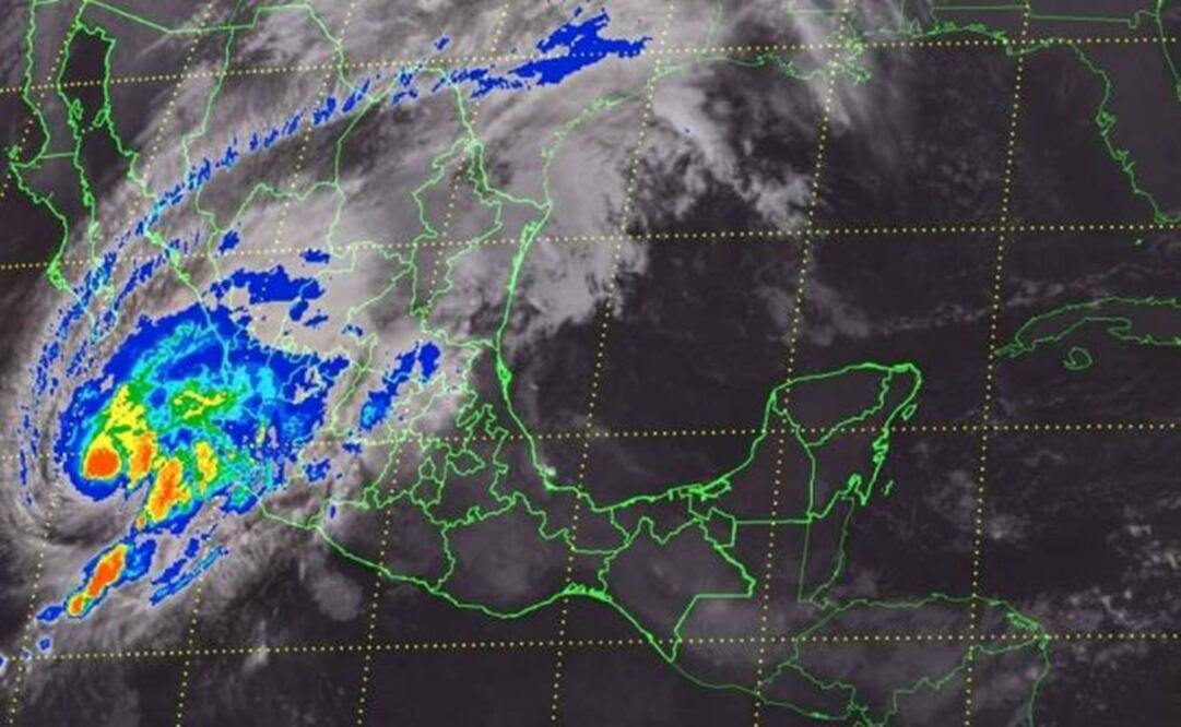 The storm has weakened to a low-pressure remnant. (Photo: SMN)