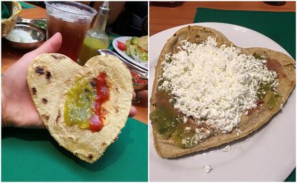 ¿Ya conoces los sopes con forma de corazón?