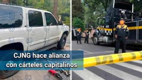 Tres grupos apoyaron al CJNG en atentado en CDMX