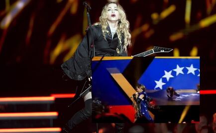 Madonna levanta bandera de Venezuela en show