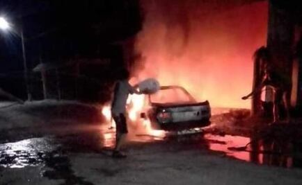 Queman autos y agreden a equipo de campaña de candidata independiente en Tamaulipas