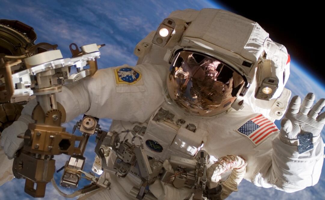 An astronaut from the International Space Station - Photo: Courtesy of the NASA