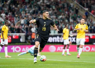 Germán Berterame se estrena como goleador de la Selección Mexicana; así fue su gol ante Ecuador