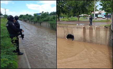 Desaparece menor de 15 años luego de ser arrastrado por corriente de agua en Culiacán