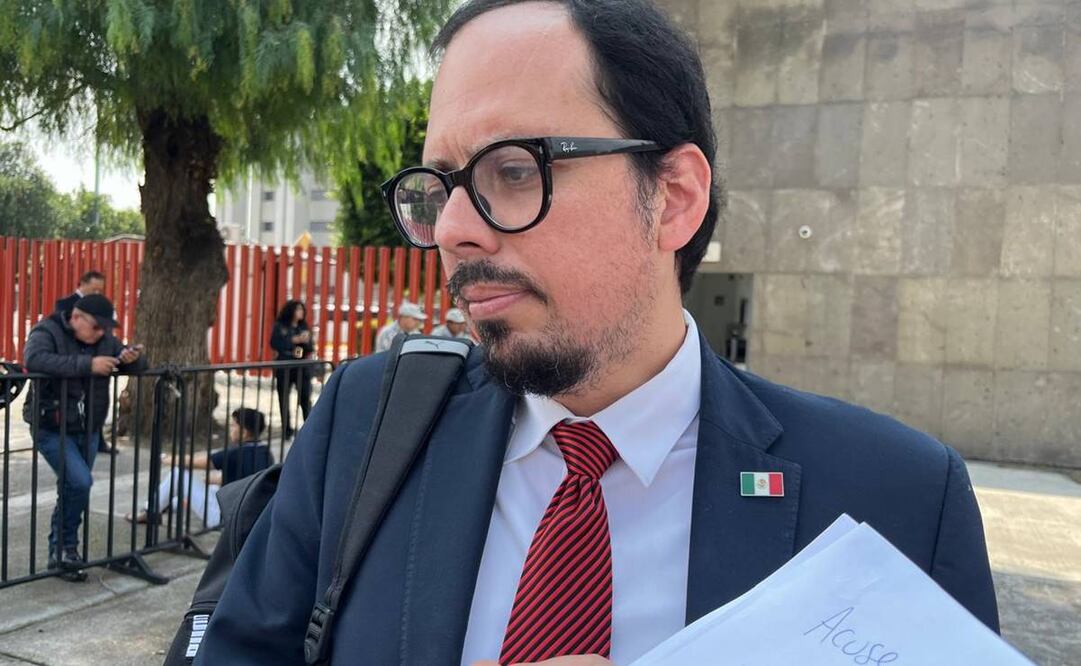 Abogado solicita juicio político contra legisladores que avalaron reforma judicial. Foto: Antonio López. EL UNIVERSAL