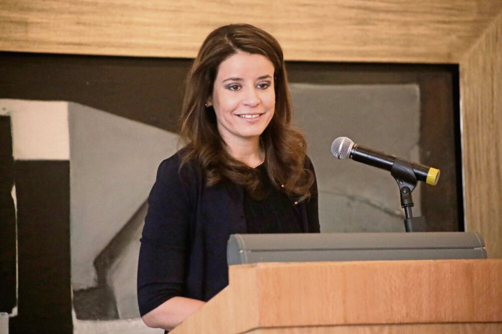 Marcela Andrade, titular de la Unidad de coordinación con entidades, dijo que los gobiernos locales deben hacer mayores esfuerzos por recaudar ingresos (ALEJANDRA LEYVA. EL UNIVERSAL)