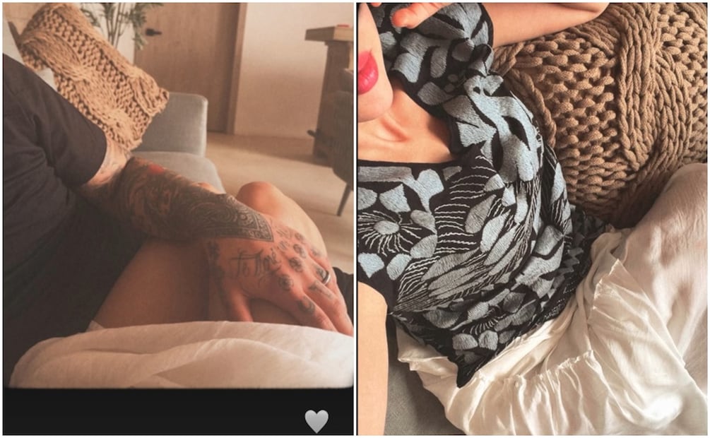 Ángela Aguilar muestra momentos íntimos con su esposo Christian Nodal.