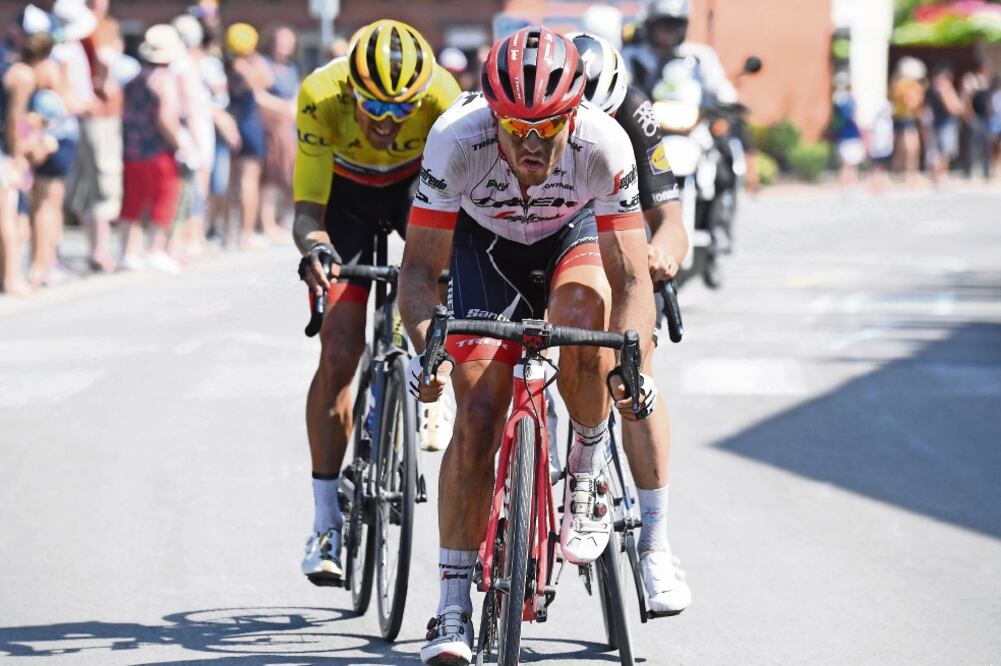 El ciclista germano resurgió en la complicada etapa de adoquines. Foto: STEPHANE MANTEY. EFE
