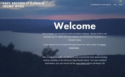 Aumentan visitas a sitio canadiense de turismo por “si Trump gana”