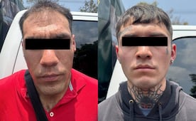Detienen a dos sujetos por presunta invasión de casa en Álvaro Obregón; les hallan arma y cocaína