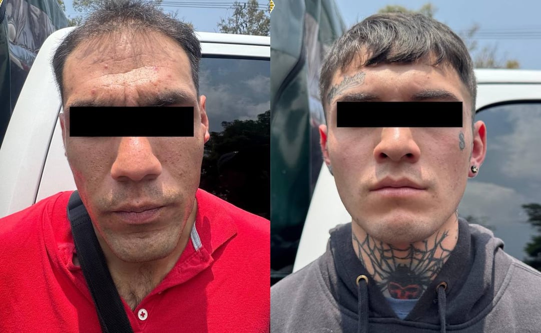 Detienen a dos sujetos por presunta invasión de casa en Álvaro Obregón; les hallan arma y cocaína.
Foto: Especial.