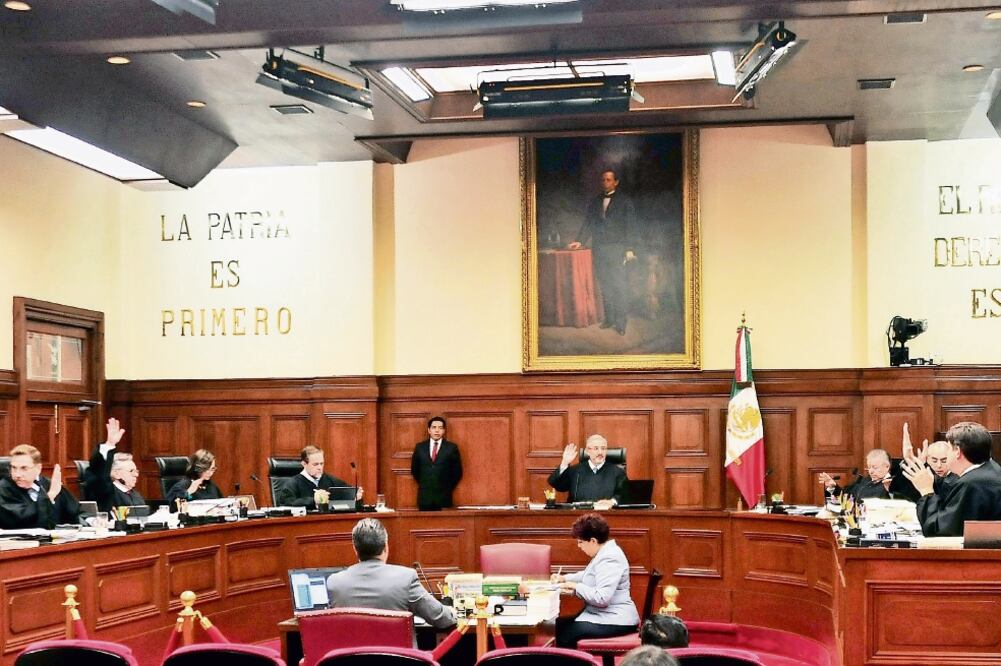 El ministro Jorge Mario Pardo Rebolledo será el encargado de presentar la ponencia sobre la Ley de Seguridad Interior ante el pleno de la Corte. (ARCHIVO EL UNIVERSAL)