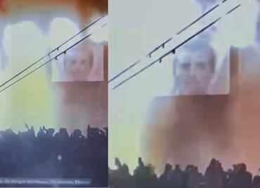 Otra vez en Michoacán, realizan homenaje a “El Mencho” en Tanhuato; acompañan con fuegos artificiales, banda y foto gigante