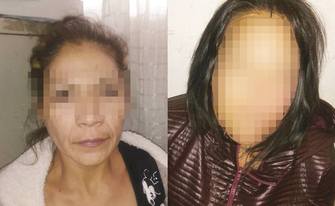 Francisco Díaz, comisario de Ecatapec informó que cuatro de los detenidos aparentemente son familiares y comercializaban los vehículos por piezas en el municipio mexiquense de Acolman (CORTESÍA)