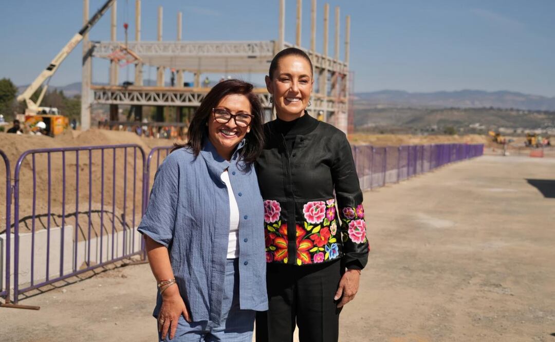Presidenta Claudia Sheinbaum realiza gira de trabajo en Tlaxcala junto a la gobernadora Lorena Cuéllar (02/01/2026). Foto: Especial