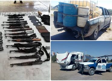 Recuperan policías tamaulipecos 165 autos robados en 6 meses