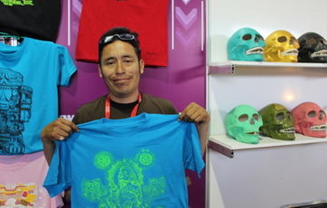 El Colectivo Rey Calavera actualmente vende sus productos en México, EU, Panamá, Costa Rica y algunos países de Europa (Foto: Instituto Nacional de Economía Social)