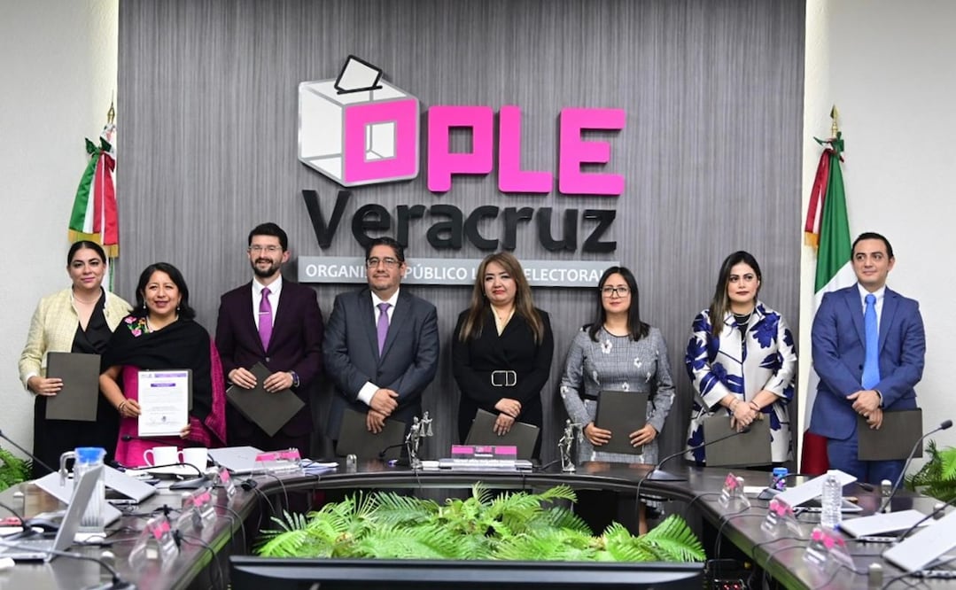 El Consejo General del Organismo Público Local Electoral del Estado de Veracruz realizó la asignación supletoria de regidurías en el Ayuntamiento de Tamiahua. | Foto: Especial. 