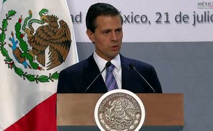 Pide Peña Nieto crear frente común contra adicciones