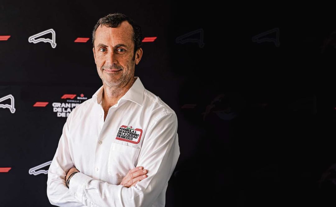 Michel Jourdain Jr., embajador del GP de Ciudad de México. Foto: Gabriel Pano El Universal
