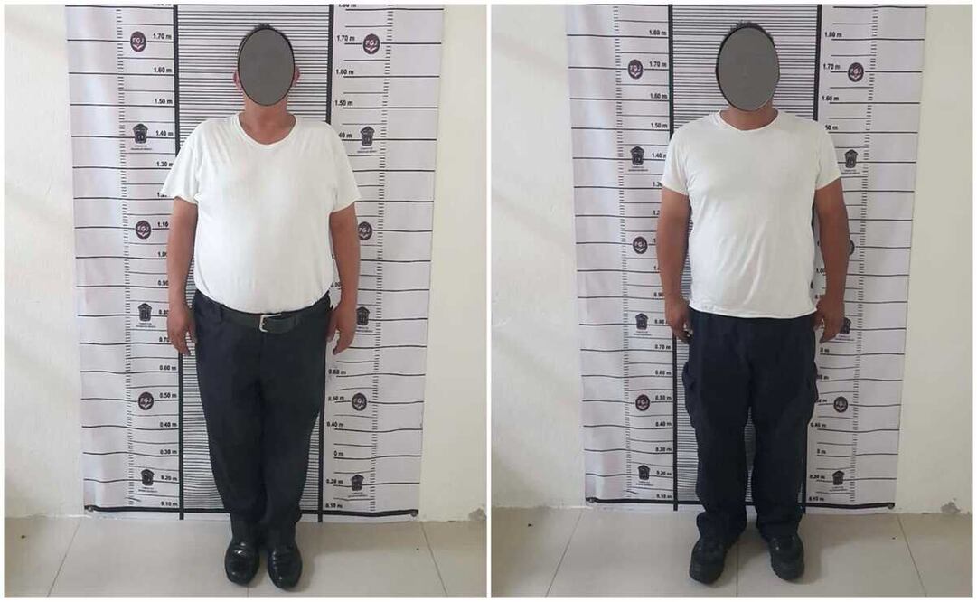 Esta detención ocurrió en la Cerrada General Jesús Carranza. Foto: Especial 