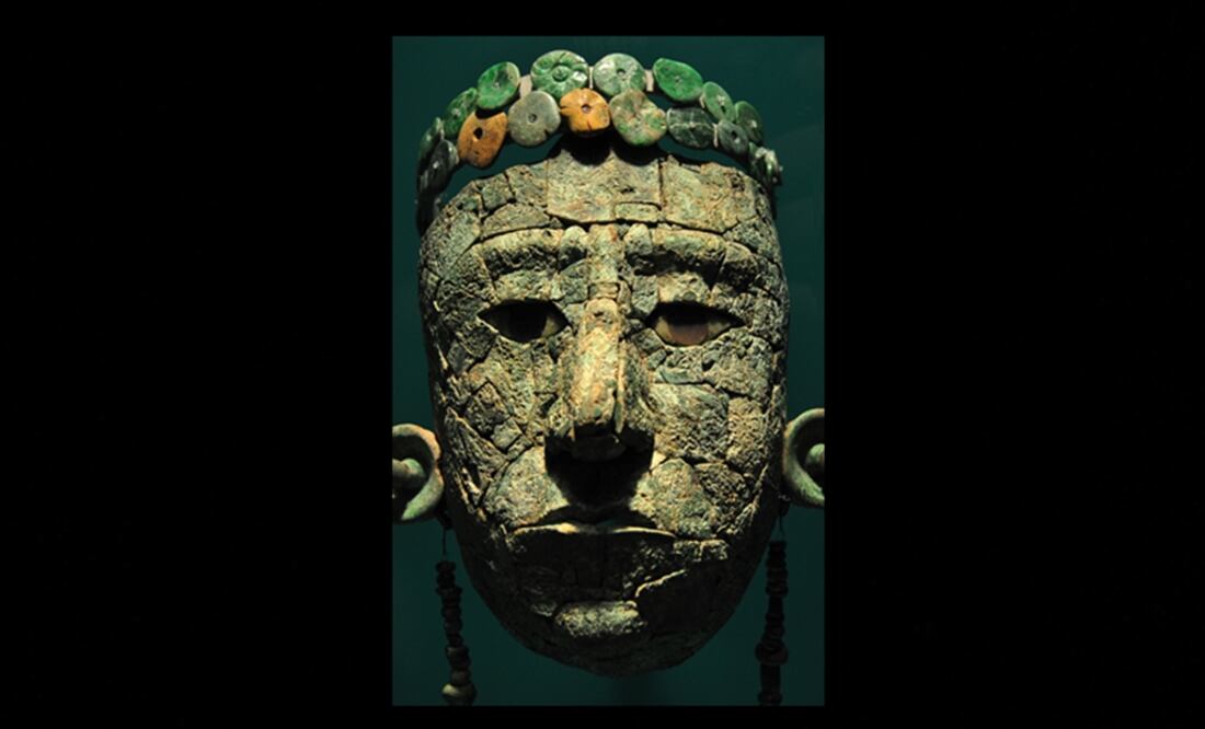 La Reina Roja, llamada así por el tono escarlata de la osamenta debido al efecto de los casi tres centímetros de cinabrio que la cubrían, fue hallada en 1994. (FOTO: Cortesía INAH)