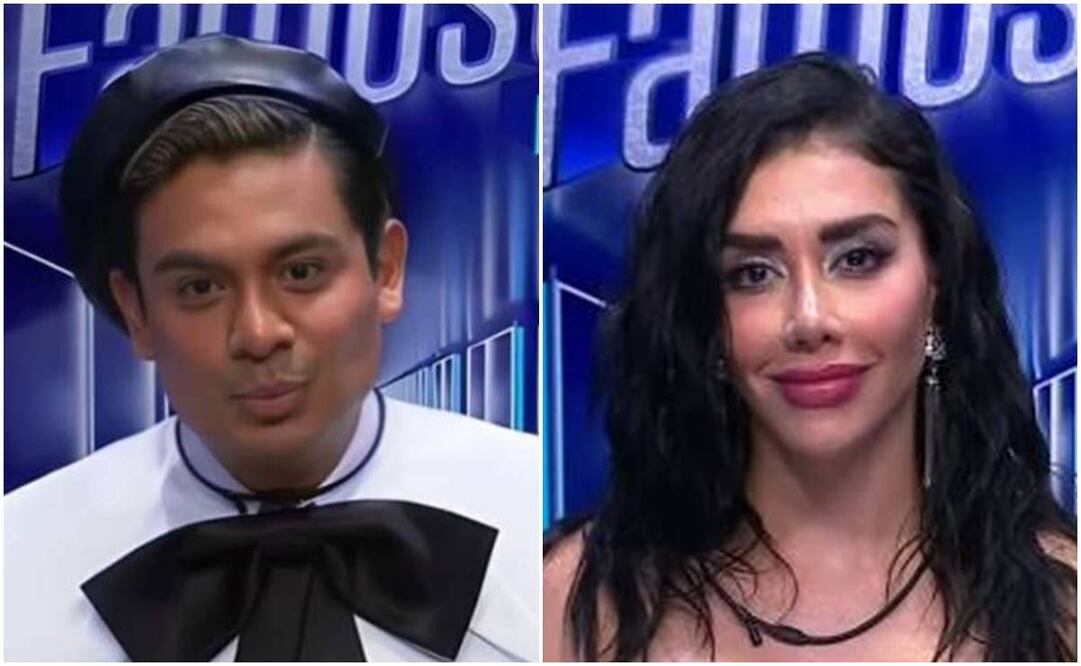 Ricardo Peralta y Karime Pindter, integrantes del Cuarto Tierra y Cuarto Mar en "La casa de los famosos México".