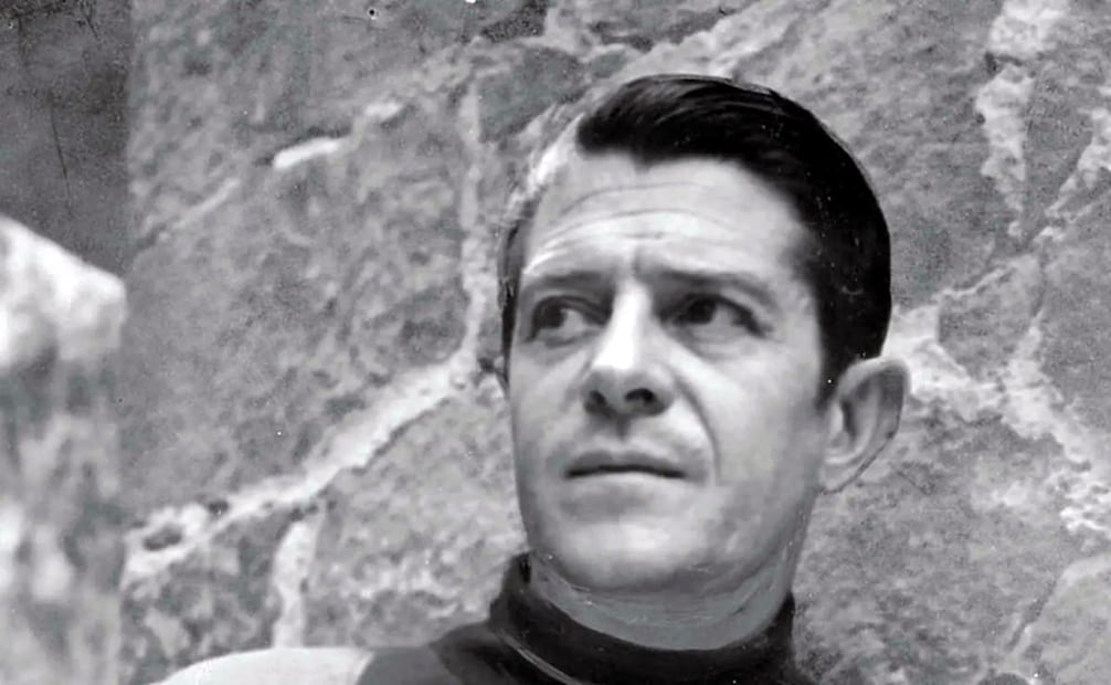 Retrato del arquitecto Juan O'Gorman, circa 1950-60. Cortesía de Smithsonian Archives of American Art.