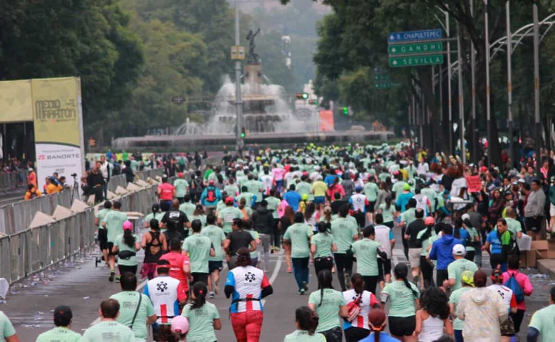 Foto: Especial/El universal/ El Maratón de la Ciudad de México se llevará a cabo el próximo domingo