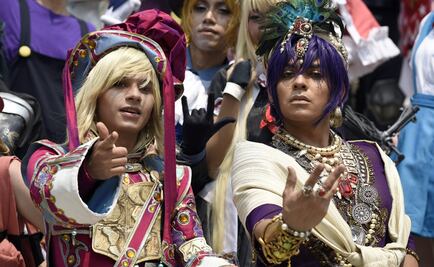 Cosplay takes over the National Museum of Cultures in Mexico