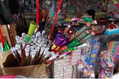 Aseguran más de 100 kilos de pirotecnia en Tuxtla Gutiérrez