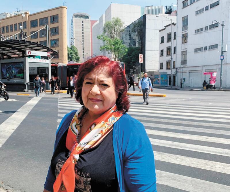 Ana María asevera que las mujeres no necesitan que el gobierno “le hable bonito a los hombres para que las respeten”. Alejandra Canchola/EL UNIVERSAL