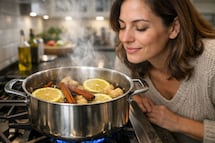 Aromatizante natural en casa: así funciona hervir limón, canela y jengibre