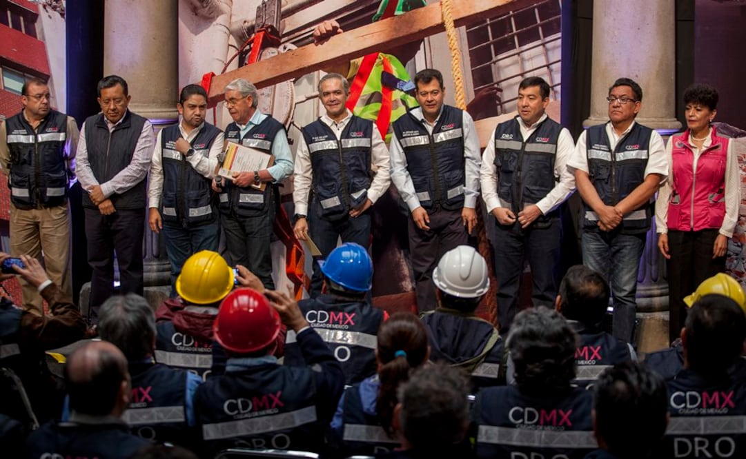 Miguel Ángel Mancera precisó que por lo que refiere a donativos únicamente se recibieron 25 millones de pesos (Foto: Camila Mata/ EL UNIVERSAL)