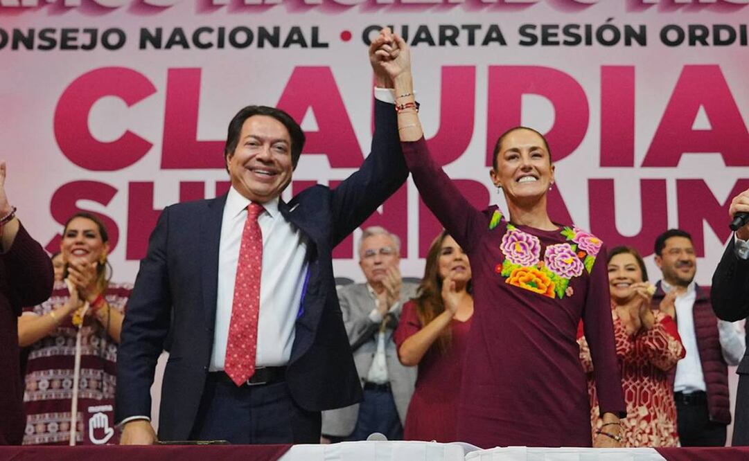 “La candidata por el PAN y PRI ya se dio cuenta que no es lo mismo hacer gelatinas de agua, a que se te hagan agua las gelatinas”, dijo. Foto: X @mario_delgado