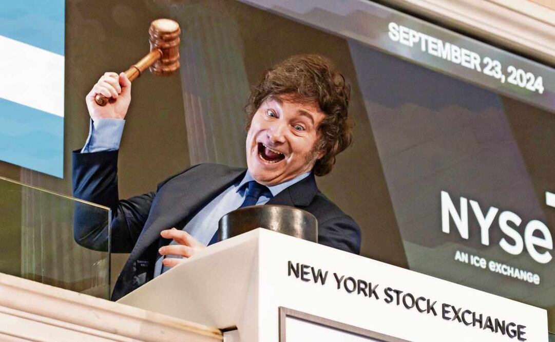 El presidente argentino Javier Milei. Foto: EFE