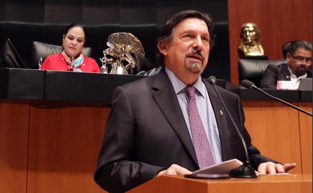 Senador Napoleón Gómez Urrutia. Foto: Twitter @NapoleonGomezUr