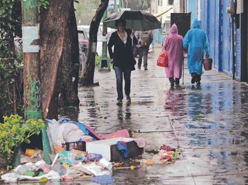 Basura, el gran problema en la época de lluvias en la CDMX