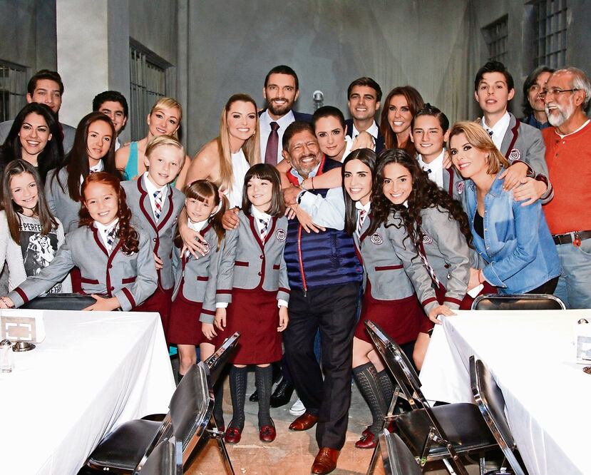 El elenco grabó las escenas finales de la telenovela (IRVIN OLIVARES)