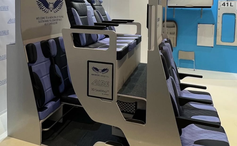 Aún falta tiempo para que el Chaise Longue Economy Seat sea aprobado en las aeronaves. Foto: Instagram @alex.nvb