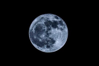 Así se vio la luna más grande de octubre