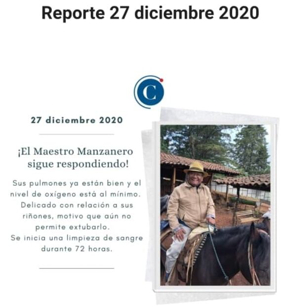 Comienzan limpieza de sangre de Armando Manzanero