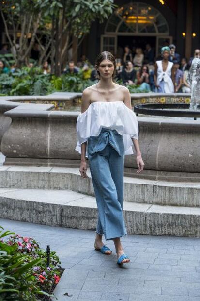 Sandra Weil presenta colección sustentable en MBFWMx