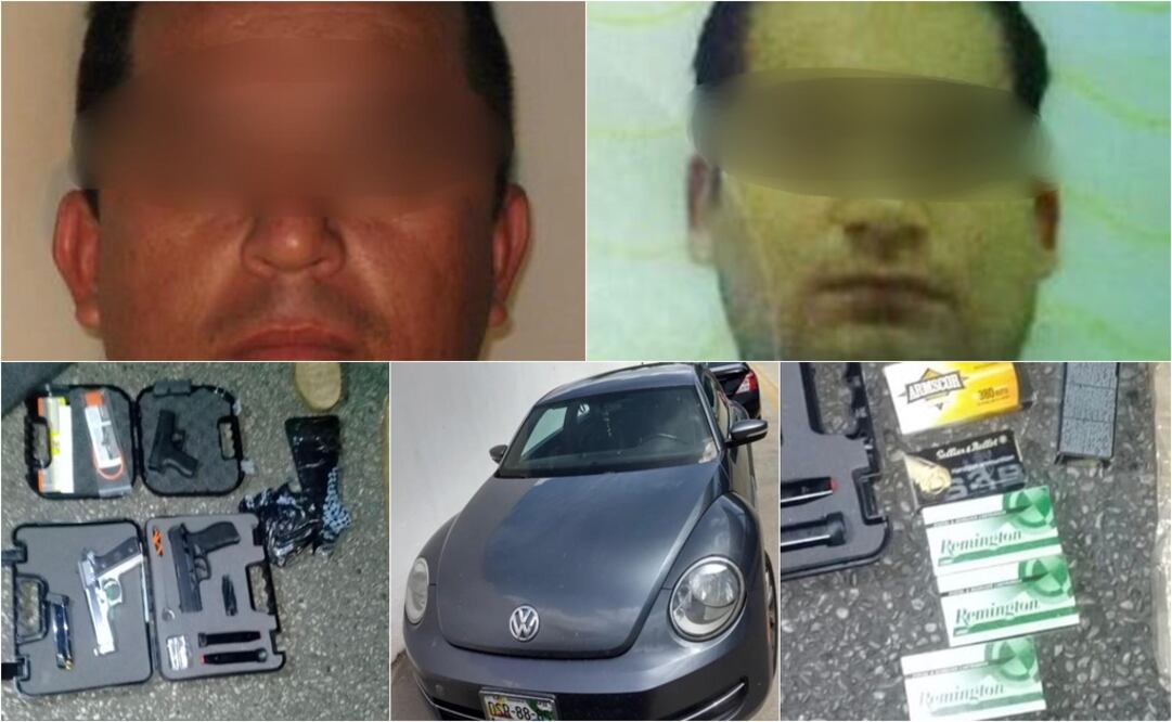 Los detenidos fueron puestos a disposición de las PGR. (Foto: SSP)