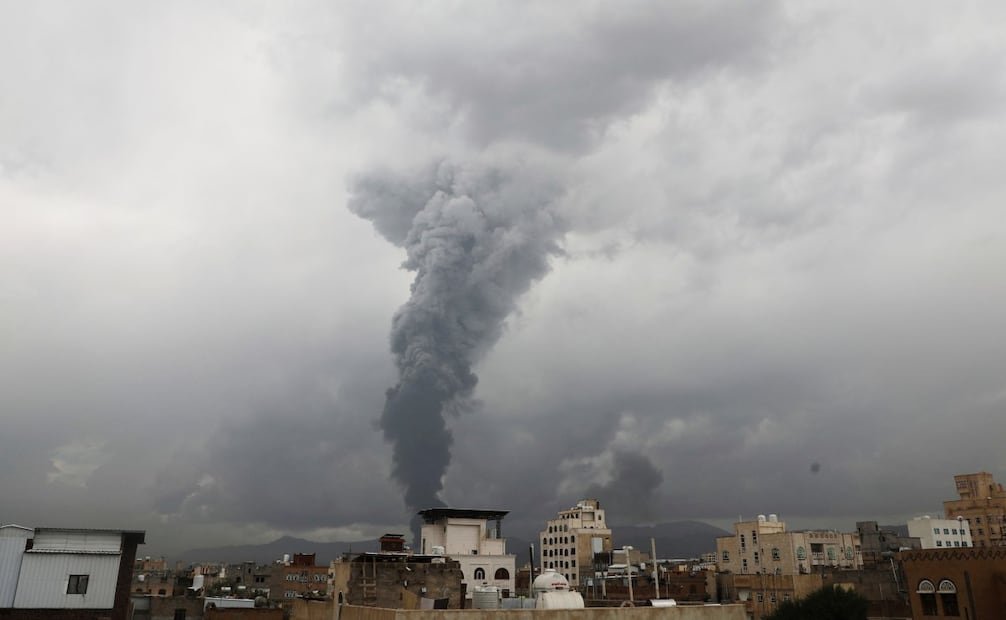 Ataques en Yemen. Foto: AP