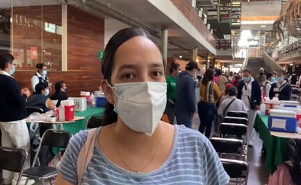 “Mi ginecólogo me dijo que me pusiera este primer ‘shot’"; Valeria recibe vacuna contra Covid con 32 semanas de embarazo