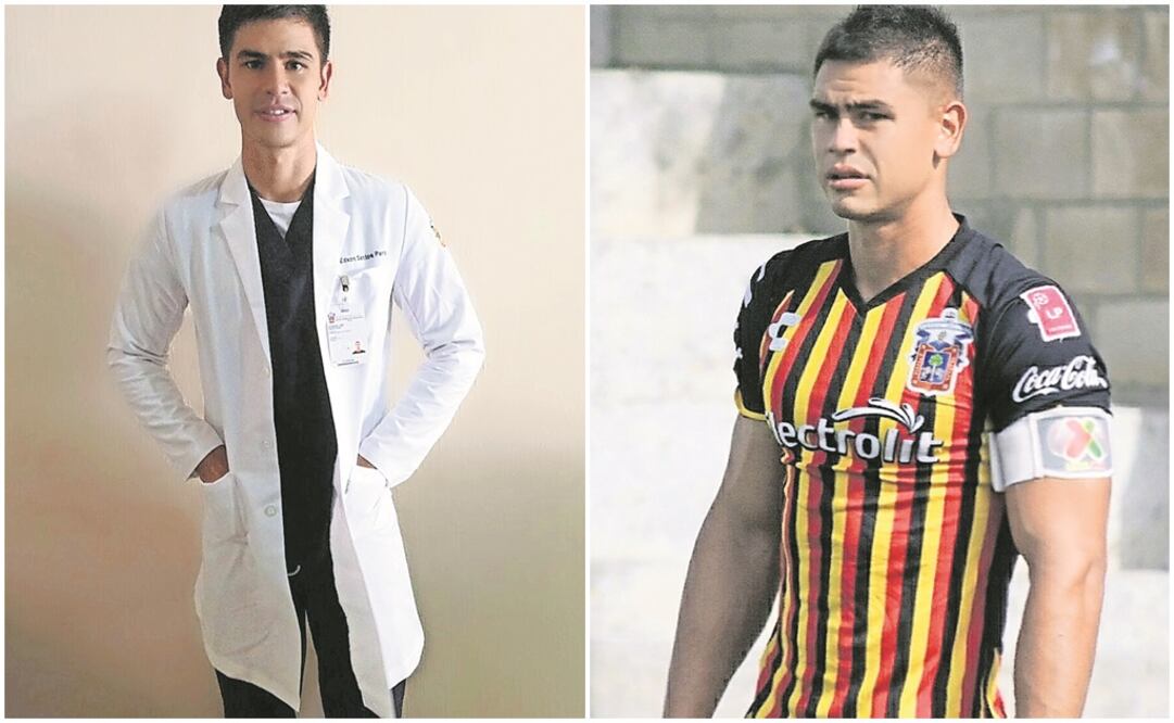 Edson Santos, defensa de la U de G, es abogado y actualmente cursa el segundo semestre de medicina. (CORTESÍA EDSON SANTOS)