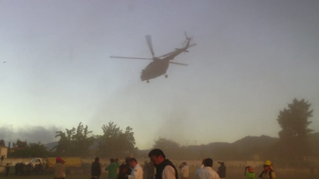 Suman 500 hectáreas consumidas en incendio forestal de Veracruz