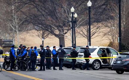 Detienen a joven armado con escopeta en el Capitolio de EU; portaba chaleco táctico y munición adicional