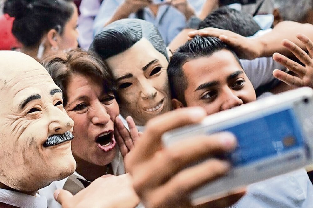 La candidata dijo que “ni las amenazas van a detenernos, hasta aquí llegan sus 86 años de saqueos”. (ESPECIAL)